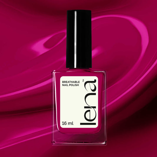 LENA - Breathable Nail Polish - Hijarbie Pink - LE10