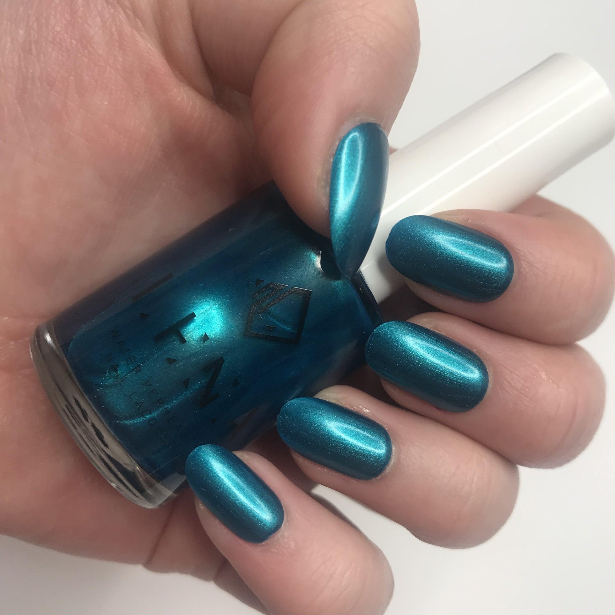 Breathable Halal Nail Polish - Toe-tally Teal - LE109 by LENA - LENA NAIL POLISH DIRECT