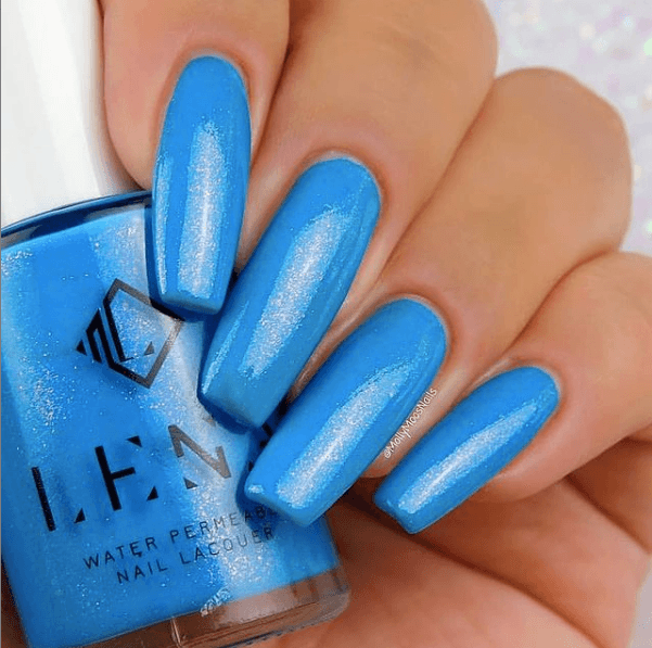 Breathable Halal Neon Nail Polish - Dubai Sky - LE213 by LENA - LENA NAIL POLISH DIRECT