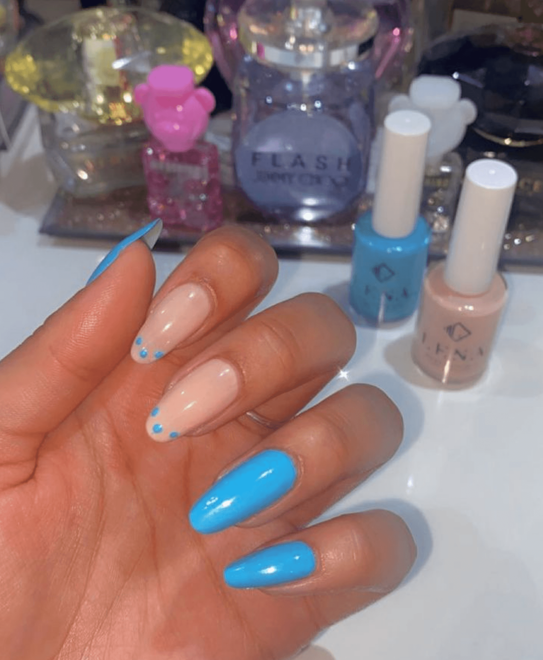 LENA - Breathable Halal Nail Polish - Azure Do - LE95 - LENA NAIL POLISH DIRECT