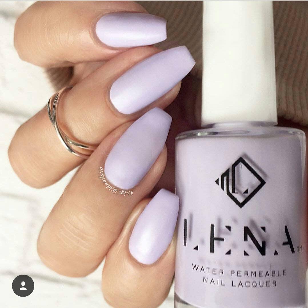 LENA - Matte Breathable Nail Polish - Look At Me! - LE57 - LENA NAIL POLISH DIRECT